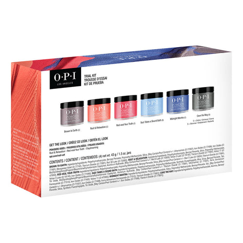 OPI Powder Perfection Collection automne enchantée kit d'essai DP533