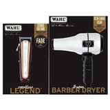 Wahl 5 Star Cordless Legend Tondeuse sans fil et duo sèche-cheveux de barbier 50369