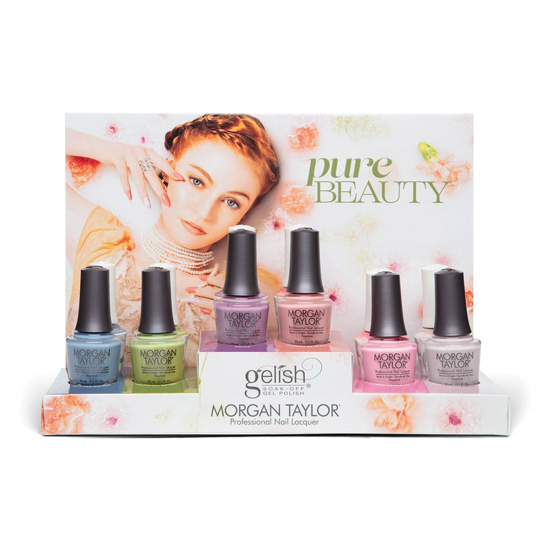 Collection Gelish/Morgan Taylor Pure Beauty Mixte 12 Pièces 1130062