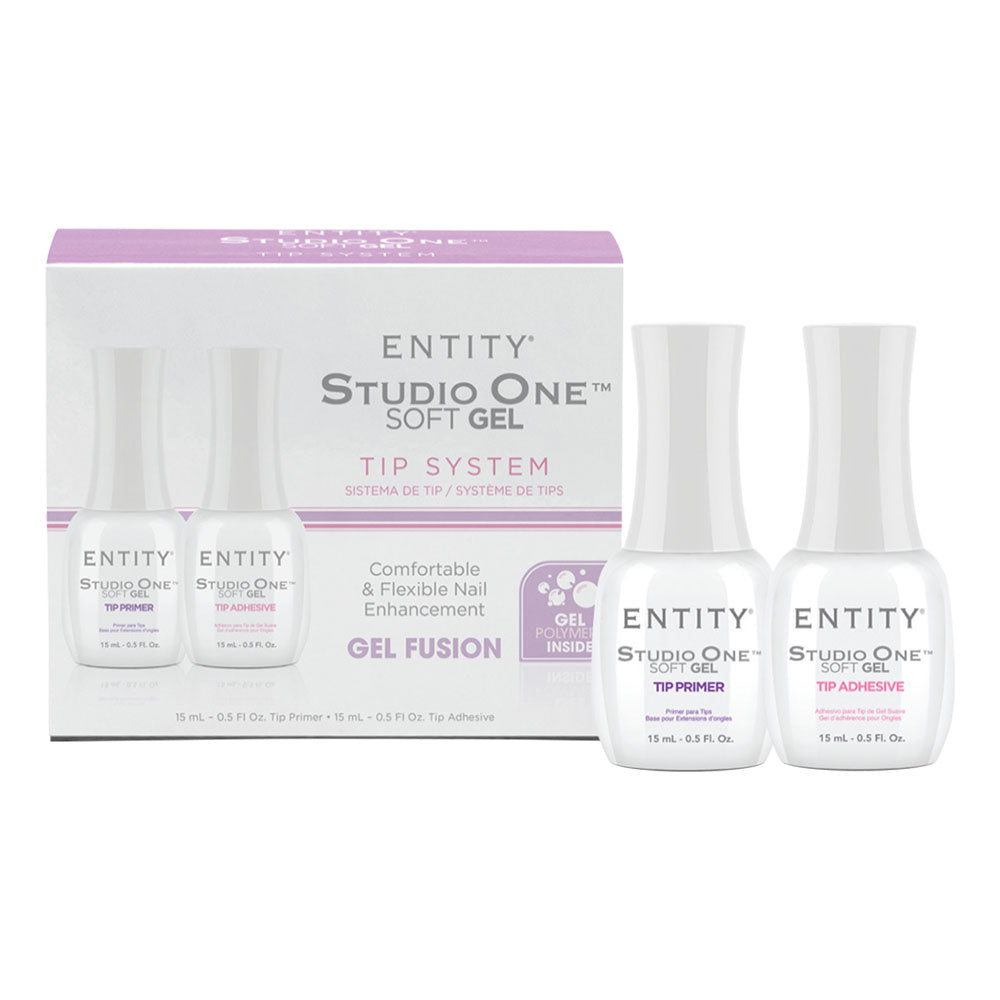 Entity Soft Gel Duo 15 ml Base Adhésive & Adhésif pour Tips 5600005