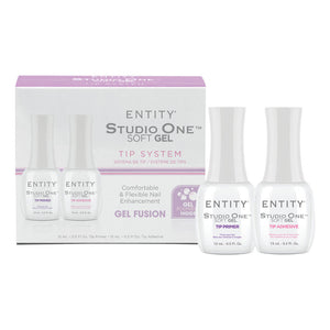 Entity Soft Gel Duo 15 ml Base Adhésive & Adhésif pour Tips 5600005