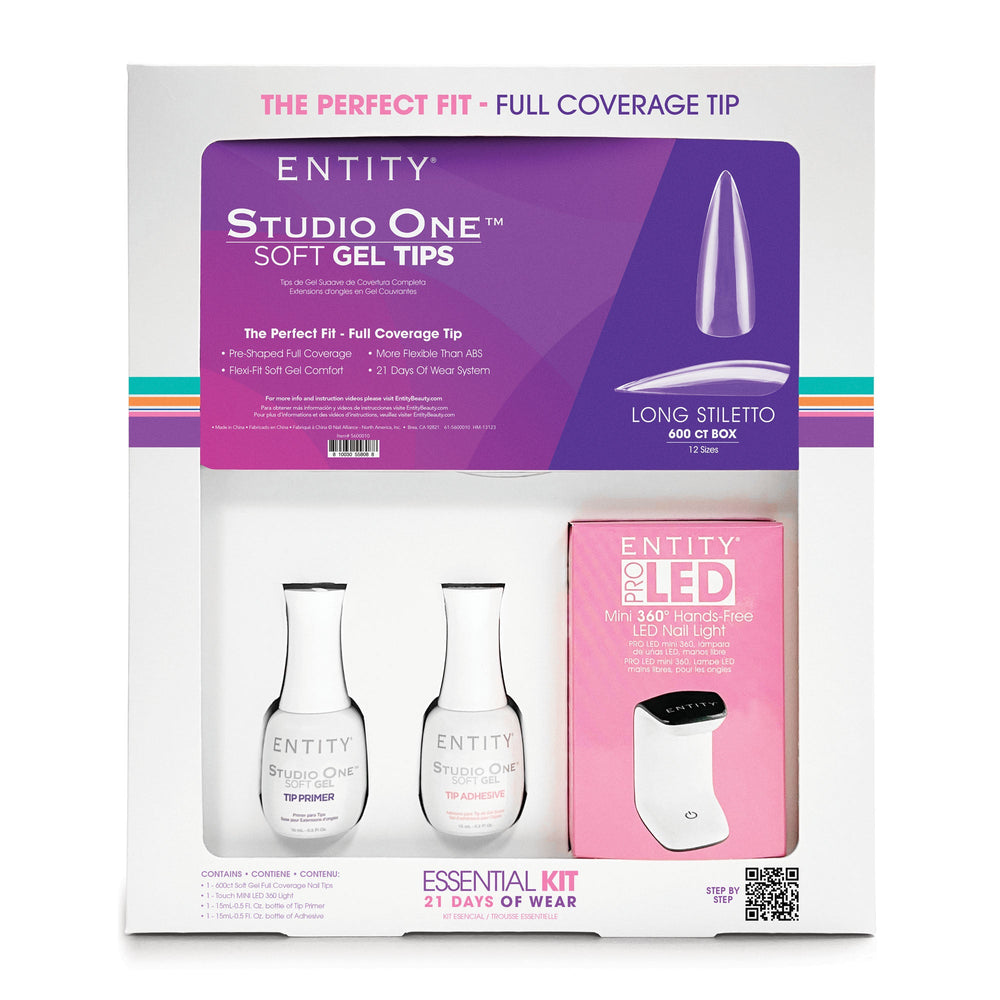 Kit de Gel Souple Entity Long Stiletto 5640004