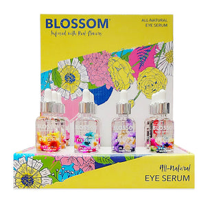 Sérum contour des yeux entièrement naturel Blossom Présentoir de 12 unités BL-EYESERUM12