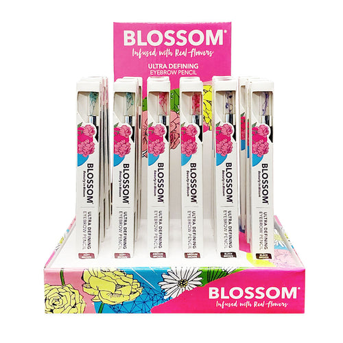 Crayon à sourcils ultra-définissant Blossom 18 pièces DIS BL-EBP-18