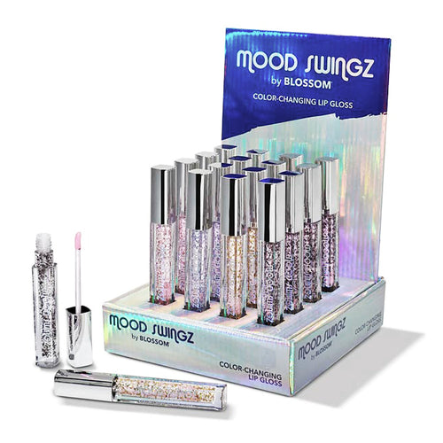 Blossom Mood Swingz Brillant à Lèvres Changeant de Couleur 16PC Dis BLG-MS