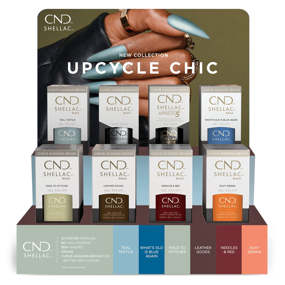 Collection CND Shellac Upcycle Chic Automne 2023
