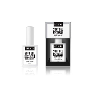Ibd Soak Off Soft Gel Adhesive Clear 0.5 fl oz 36771