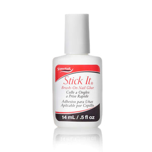 SuperNail Stick It Brush-on Nail Glue 14ml/0.5 fl oz. #50530