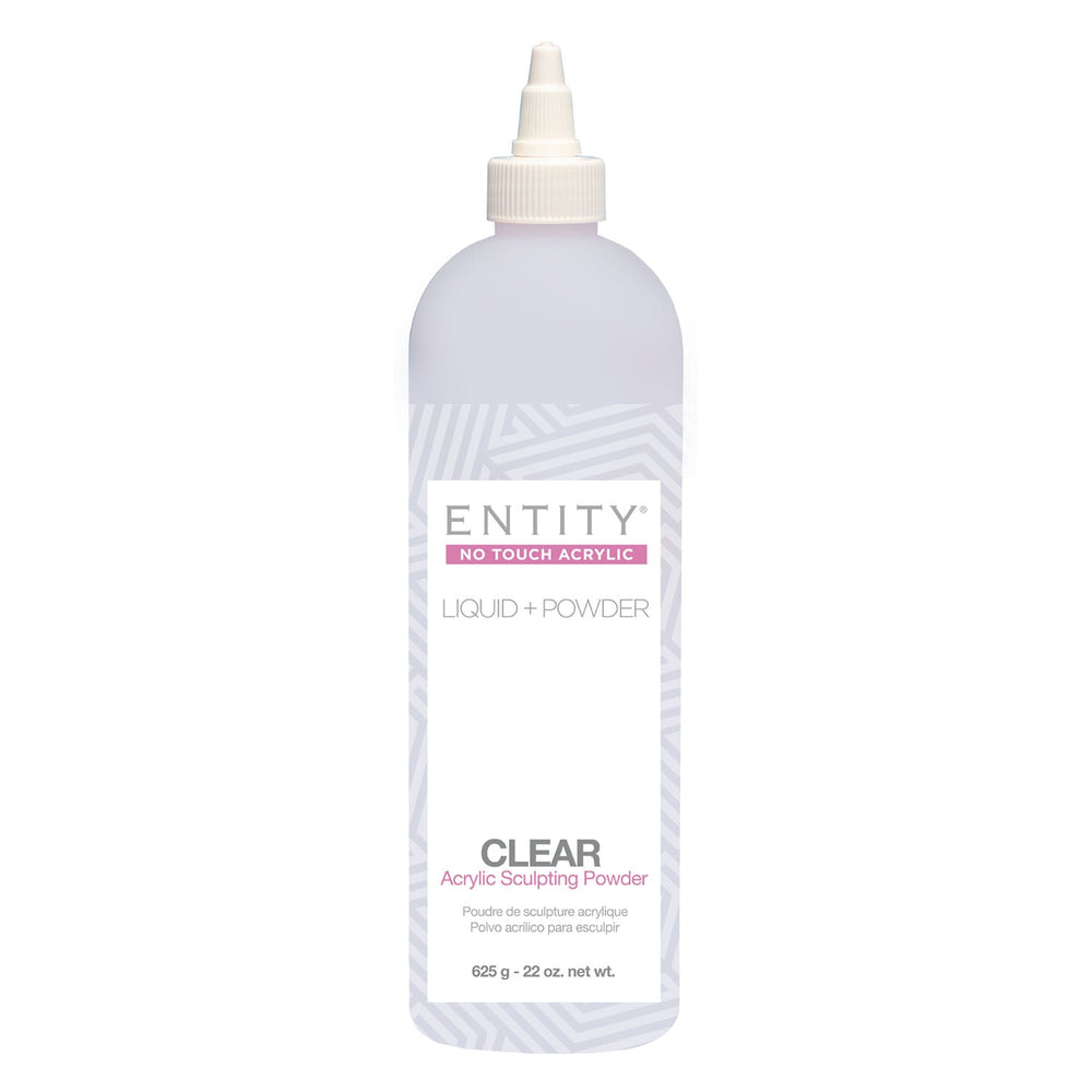Poudre à sculpter acrylique Entity No-Touch Clear 22 oz 5900000