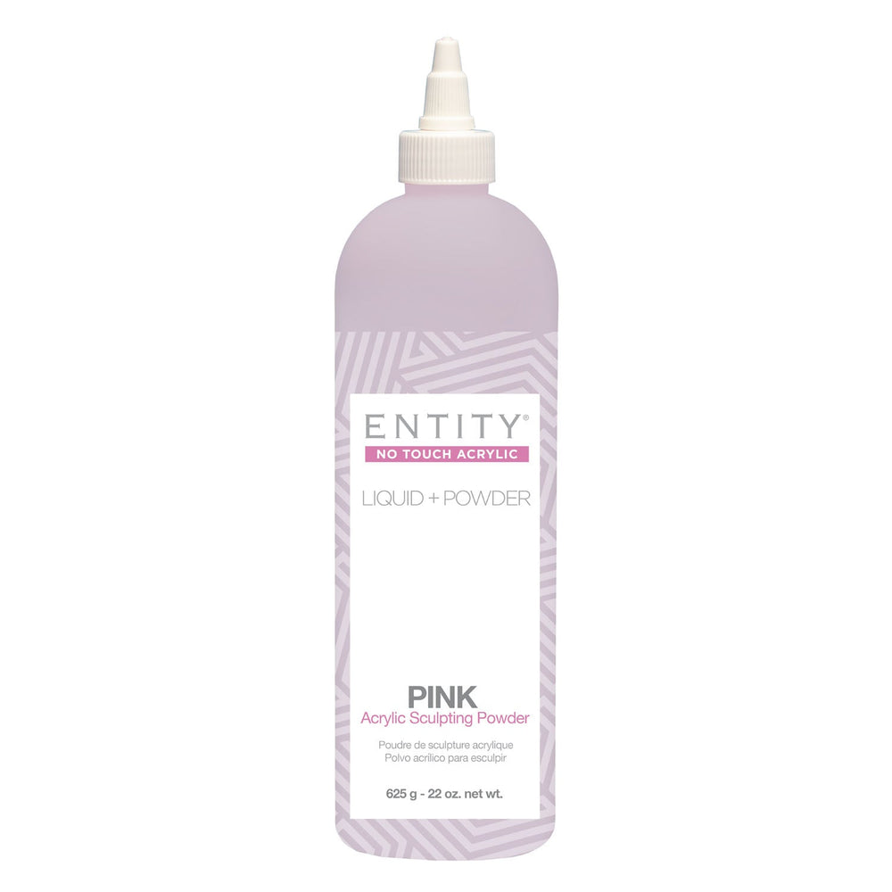 Entity Poudre de sculpture acrylique No-Touch Rose 22 oz 5900002