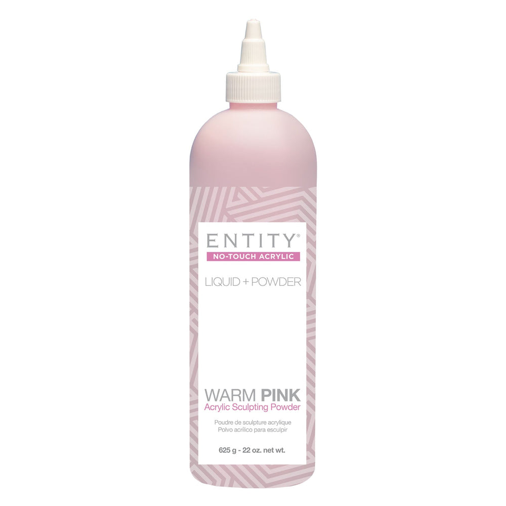 Poudre de sculpture acrylique Entity No-Touch rose chaud 623 g