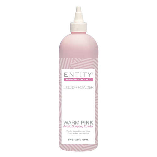 Entity No-Touch Acrylic Sculpting Powder Warm Pink 22 oz
