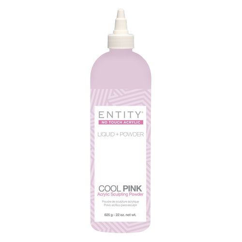 Poudre de modelage acrylique sans contact Entity rose froid 22 oz
