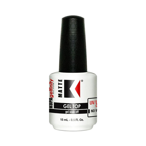 Kupa Matte UV/LED No Wipe Gel Top Soak Off 0.5 fl oz 00219