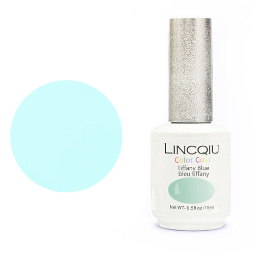 Linc Q Gel Polish 0.5 fl oz #261 Color Coat Tiffany Blue