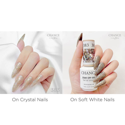 Chance Soak Off Gel 0.5oz - Poussière de Diamant 383