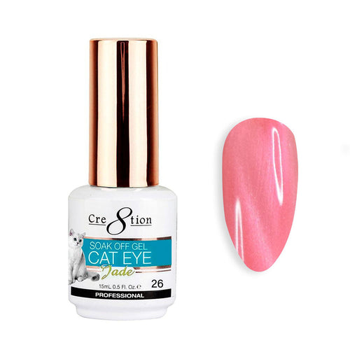 Gel semi-permanent Cat Eye Jade #26 Cre8tion 0916-0829