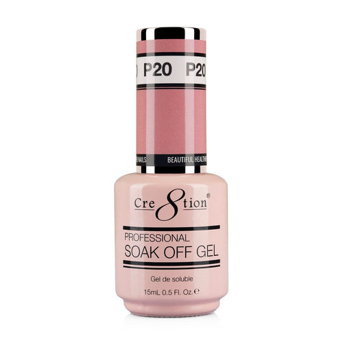 Cre8tion French Collection Soak Off Gel 0.5 oz P20 07082