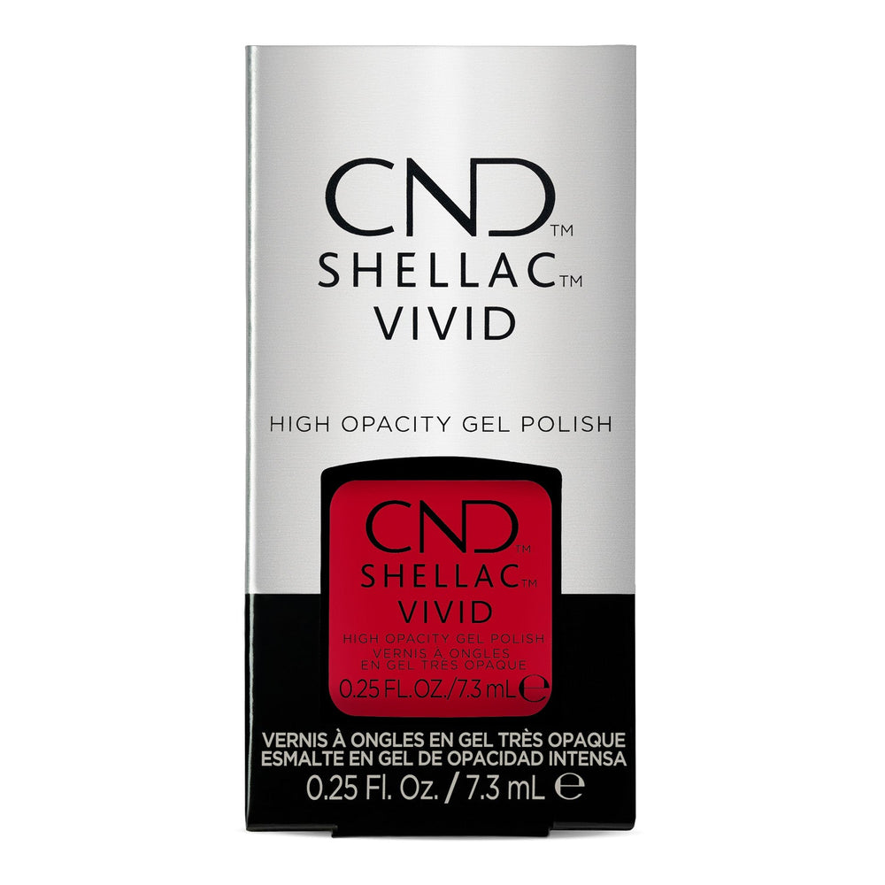 CND Shellac Vivid Red Carpet 0.25 fl oz 7.3 ml 01761