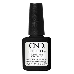 CND Shellac CLEARLY PINK #001 0.42 oz 02041