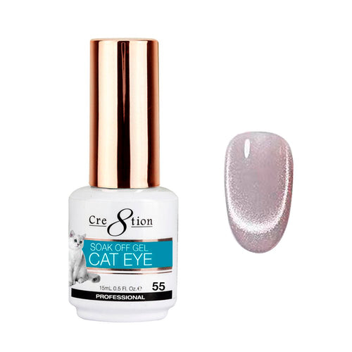 Gel Soak Off Nude Cat Eye Cre8tion 0,5 oz #55 1799