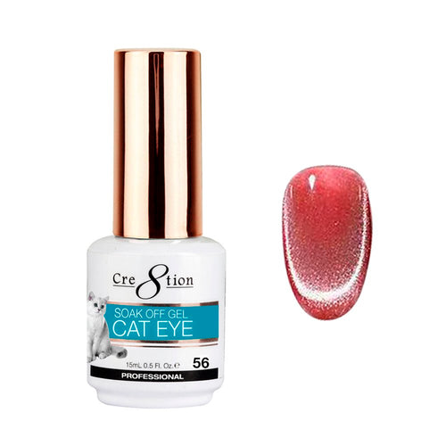 Cre8tion Cat Eye Nude Soak Off Gel 0,5 oz #56 1800