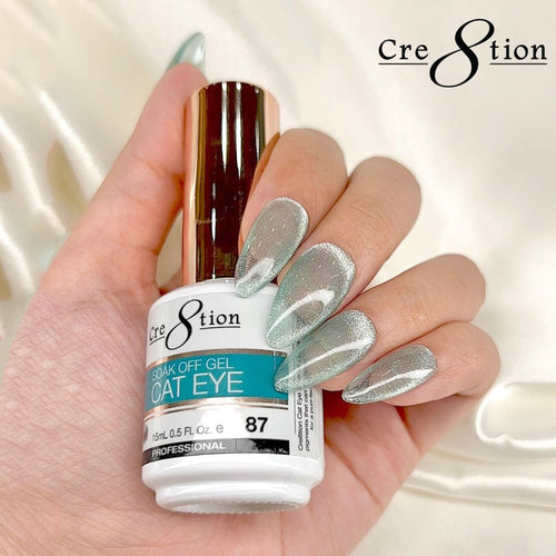 Cre8tion Gel semi-permanent œil de chat #87 0916-2886