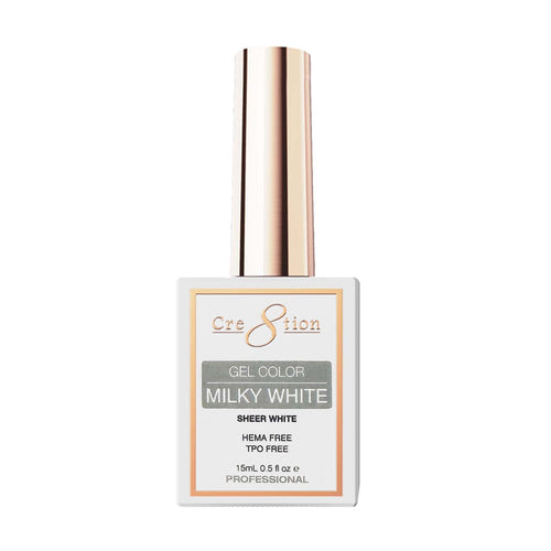 Cre8tion Gelcolor Blanc Laiteux 0.5 oz 0916-3600 07506