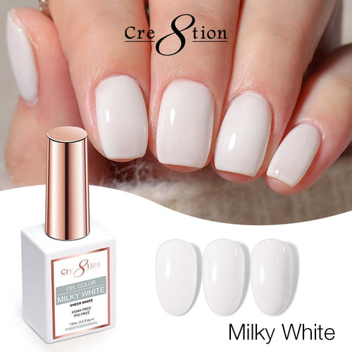 Cre8tion Gelcolor Blanc Laiteux 0.5 oz 0916-3600 07506