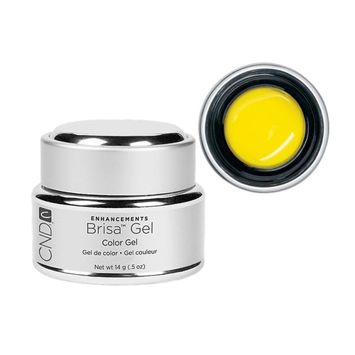 CND Brisa Color Gel Jaune Opaque 0.5oz-14g 08071