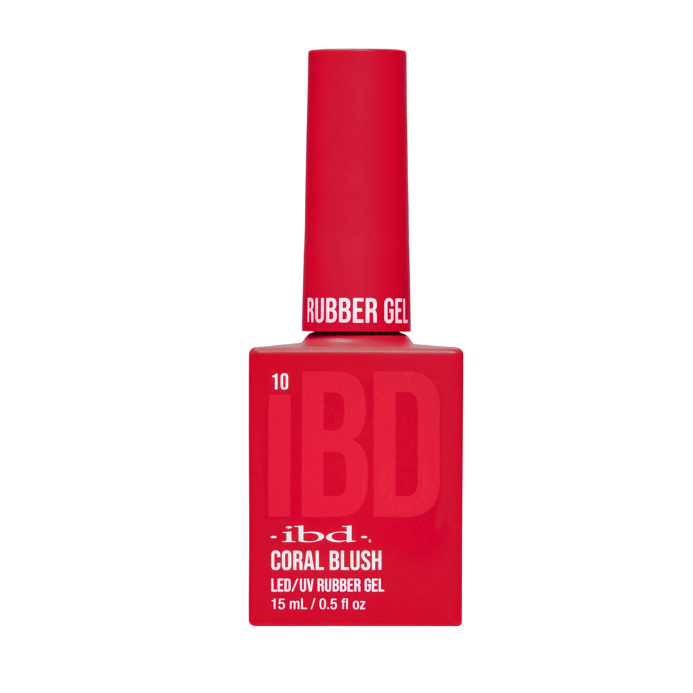 Gel LED/UV en caoutchouc IBD 14 g - Coral Blush 37716
