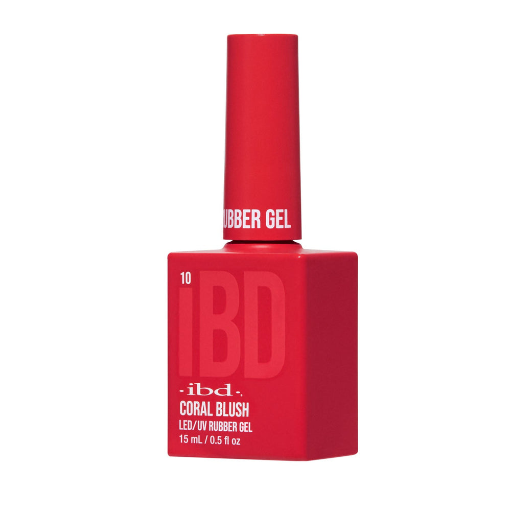 Gel LED/UV en caoutchouc IBD 14 g - Coral Blush 37716