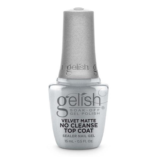 Gelish Velvet Matte Top Coat Sans Résidu 15ml 1148135