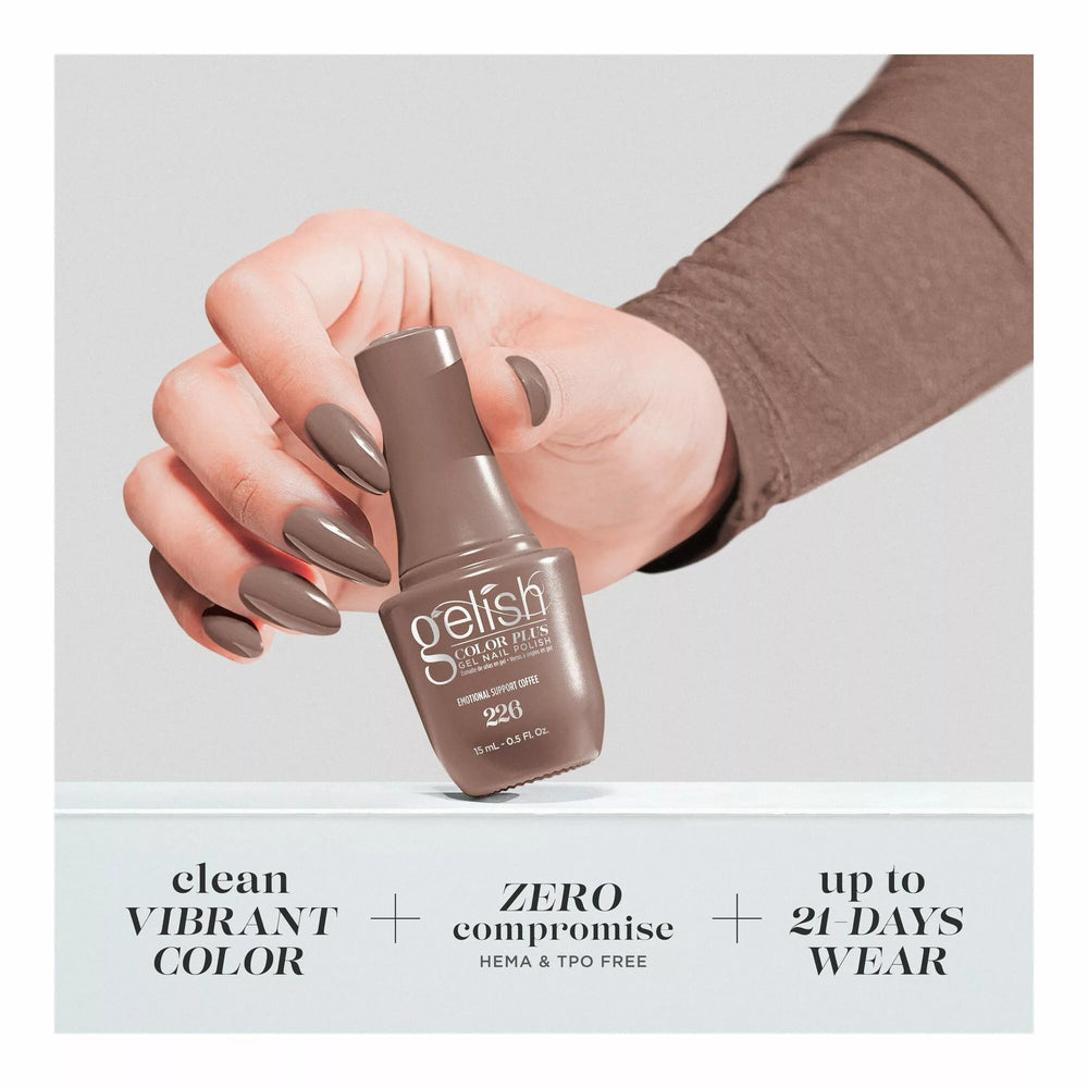 Gelish 15ml - Emotional Support Coffee - 1510226