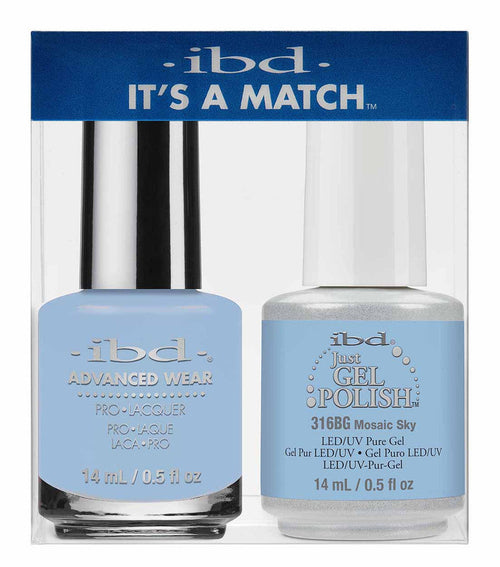 IBD Just Gel Polish It's A Match - Mosaic Sky 85109