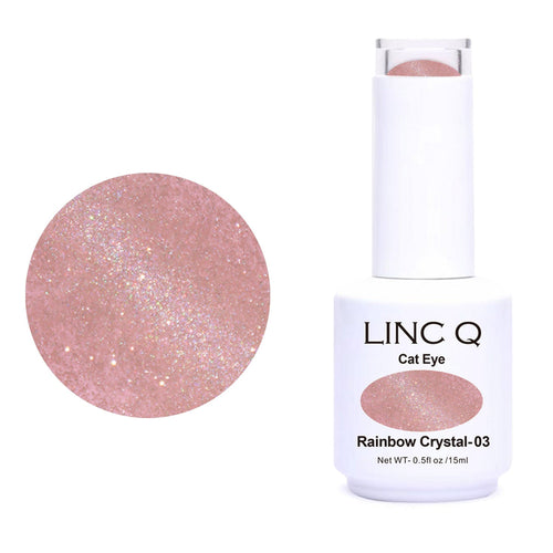 Linc Q Gel de couleur œil de chat cristal arc-en-ciel 15 ml #03 89568
