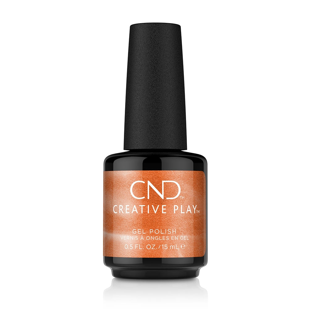 CND Creative Play vernis gel 15 ml - Orange Pulse #526
