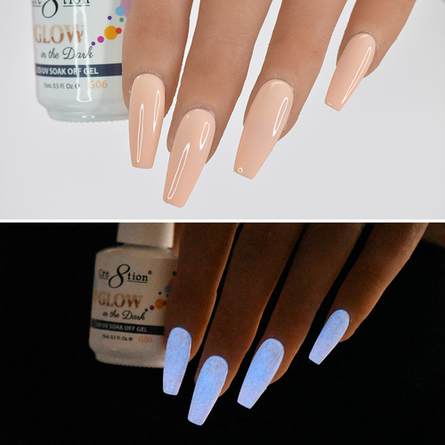 Cre8tion Glow In The Dark 06 Gel Soak Off 0.5 floz 0916-0407