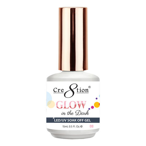 Cre8tion Glow In The Dark 08 Soak Off Gel 0.5 floz 0916-0409