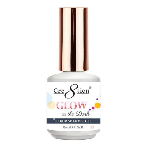 Cre8tion Glow In The Dark 23 Soak Off Gel 0.5 floz 0916-0424