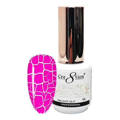 Cre8tion Crackle 13 Gel Soak Off 0.5 fl oz/15 ml 0916-2866