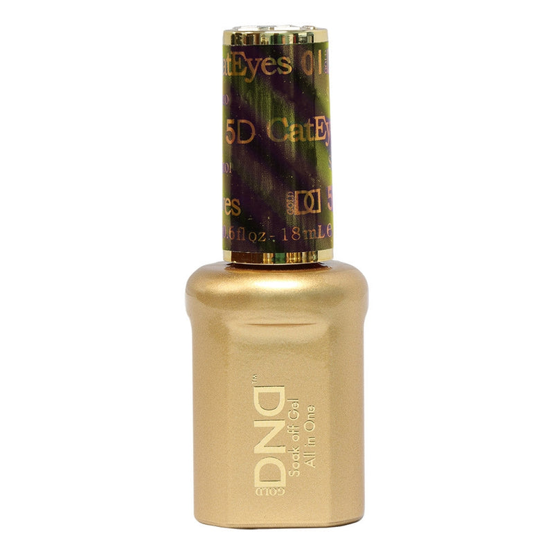 DND Soak Off Gel 5D CatEyes Bengal 0.6 oz 18ml