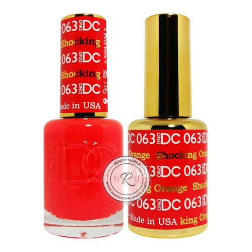 Vernis gel semi-permanent Daisy - Orange flamboyant - DC063