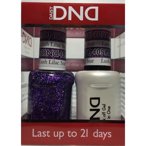 Daisy DND405 Soak Off Gel Kit Tout-en-un – Lush Lilac Star
