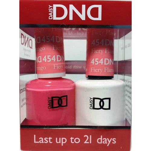 Daisy DND454 Soak Off Gel Kit tout-en-un – Fiery Flamingo