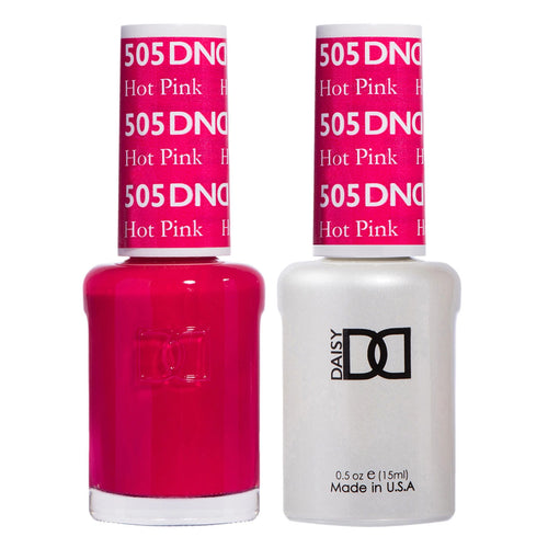 Kit tout-en-un de vernis semi-permanent Daisy DND505 - Rose vif