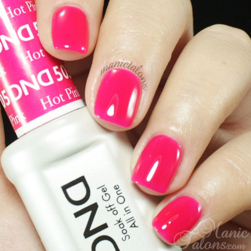 Kit tout-en-un de vernis semi-permanent Daisy DND505 - Rose vif
