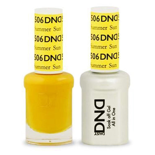 Daisy DND506 Kit de vernis gel semi-permanent tout-en-un - Soleil d'été
