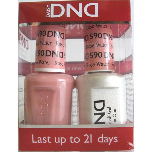 Daisy DND590 Soak Off Gel Kit Tout-en-un - Rose Water