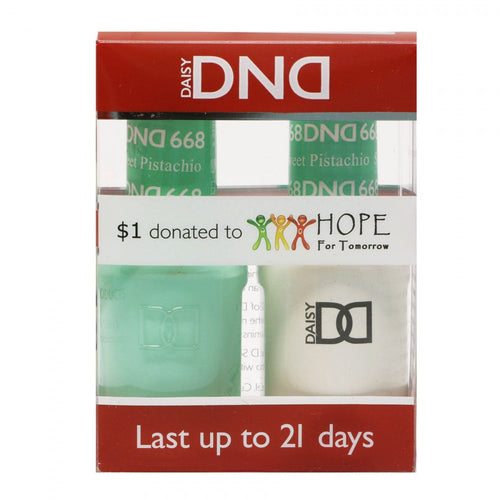 Daisy Soak Off Gel All In One Set - Pistache Douce DND668